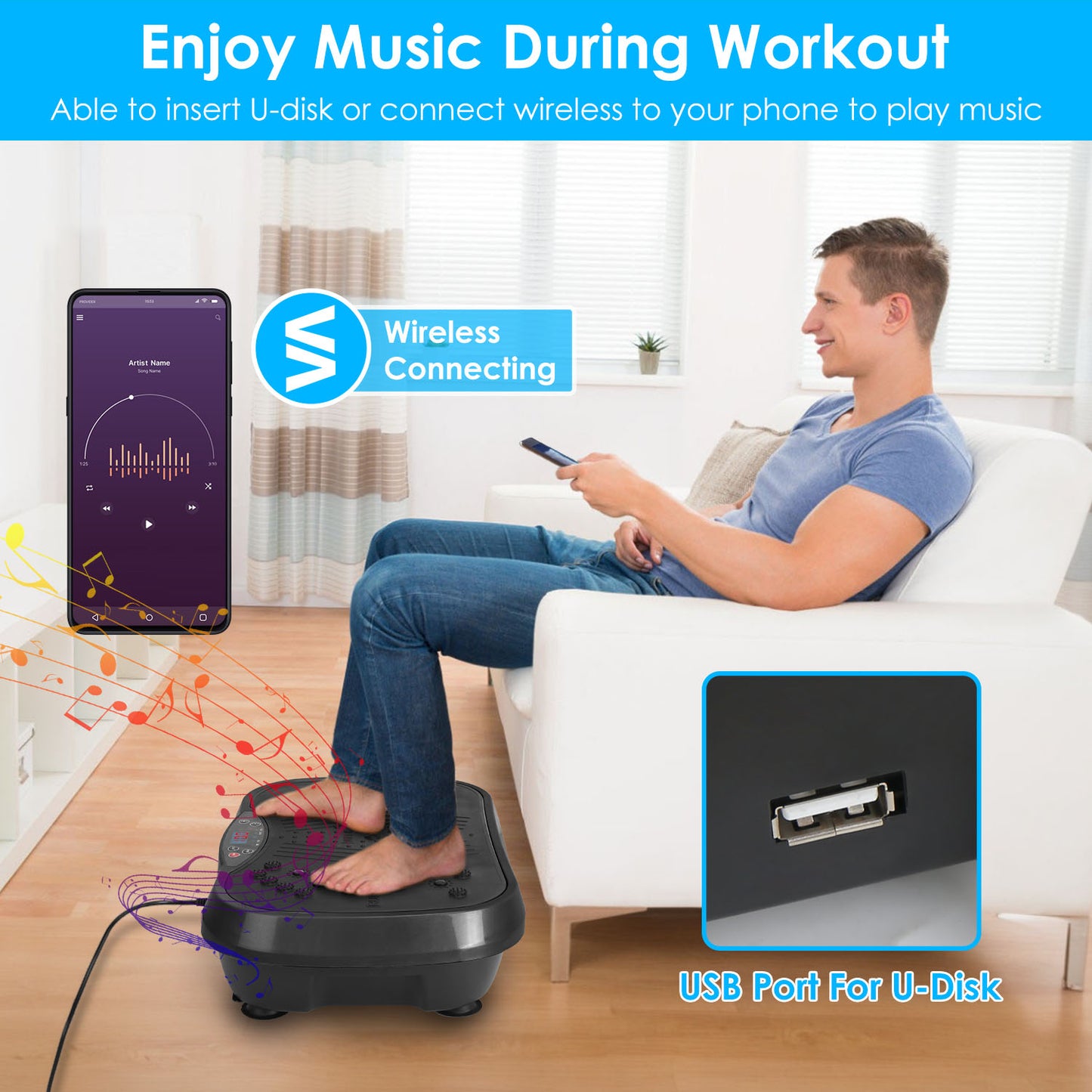 Blazz - Vibration Plate Exercise Machine