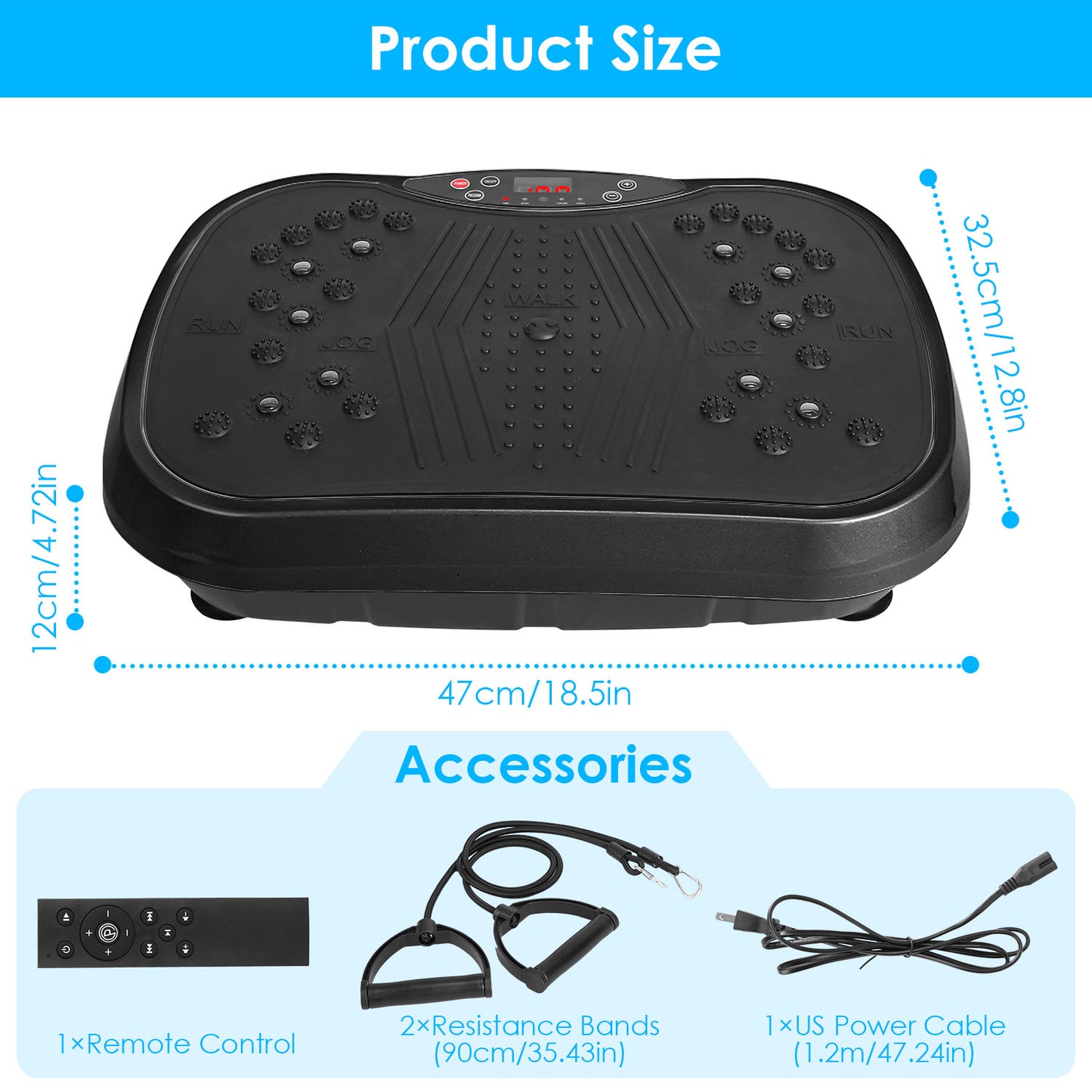 Blazz - Vibration Plate Exercise Machine